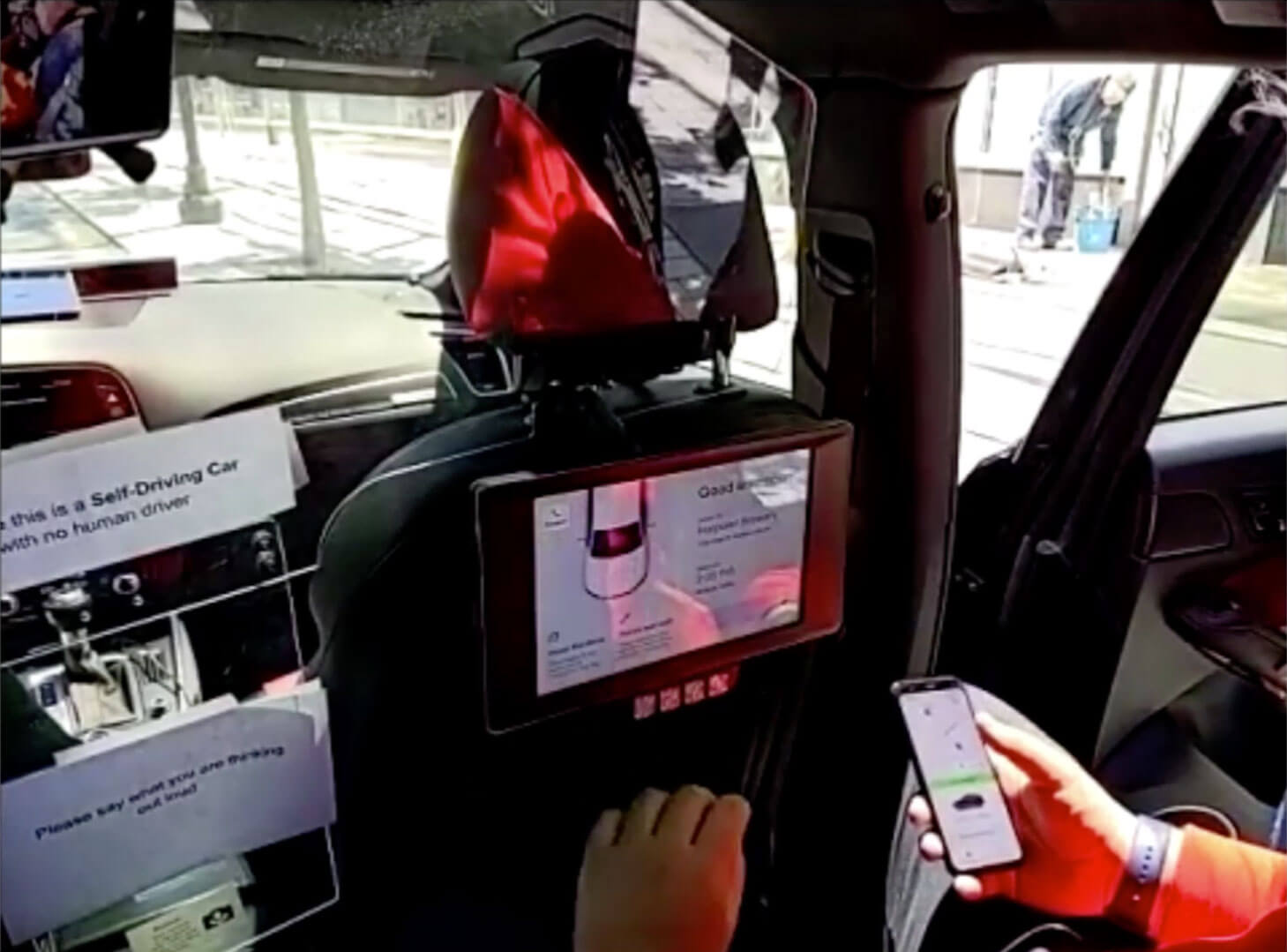 Motional booking app mockups